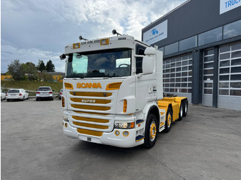 Camion ampliroll SCANIA G 480
