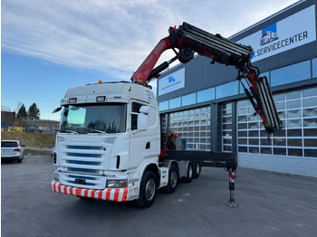 Camion grue SCANIA R 480