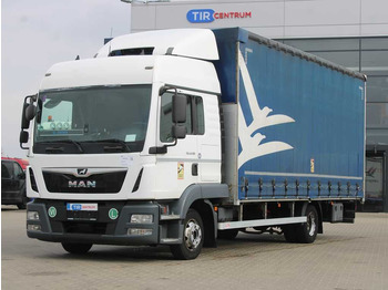 Camion à rideaux coulissants MAN TGL
