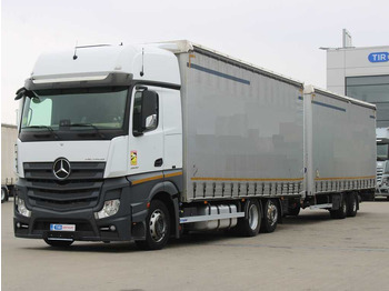 Camion à rideaux coulissants MERCEDES-BENZ Actros 2542