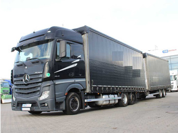 Camion à rideaux coulissants MERCEDES-BENZ Actros 2545