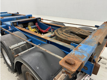 Semi-remorque porte-conteneur/ Caisse mobile ASCA Bi-train skelet 20 ft: photos 2
