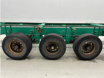 Semi-remorque porte-conteneur/ Caisse mobile Fruehauf Skelet 2 x 20-40 ft: photos 4