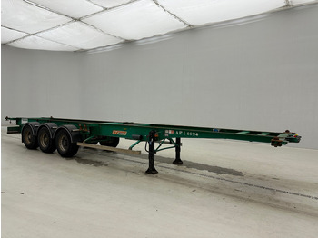 Semi-remorque porte-conteneur/ Caisse mobile Fruehauf Skelet 2 x 20-40 ft: photos 3