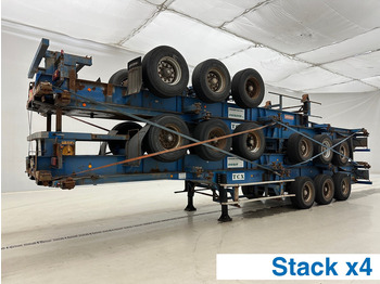Semi-remorque porte-conteneur/ Caisse mobile FRUEHAUF