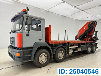 Camion plateau MAN 41.414