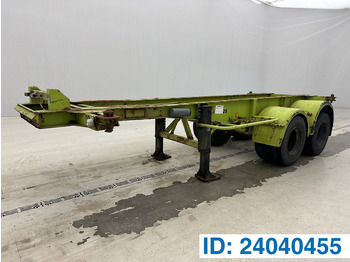 Semi-remorque porte-conteneur/ Caisse mobile PACTON
