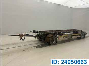 Remorque porte-conteneur/ Caisse mobile TURBO'S HOET