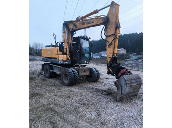 Pelle sur pneus HYUNDAI