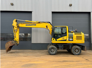 Pelle sur pneus KOMATSU PW180