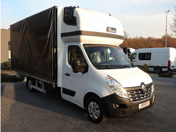 Véhicule utilitaire plateau baché Renault MASTER PRITSCHE PLANE 10 PALETTEN WEBASTO A/C: photos 4