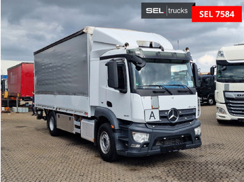 Camion à rideaux coulissants Mercedes-Benz Antos 1840 / Ladebordwand: photos 3
