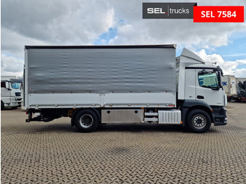 Camion à rideaux coulissants Mercedes-Benz Antos 1840 / Ladebordwand: photos 4