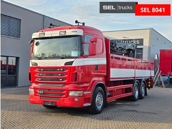 Camion grue SCANIA R 400
