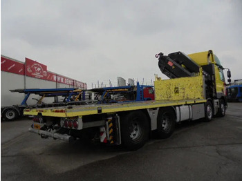 Camion plateau, Camion grue DAF FAD 85-460 8X4: photos 3