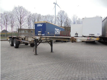 Semi-remorque porte-conteneur/ Caisse mobile Groenewegen 40.05CC: photos 2