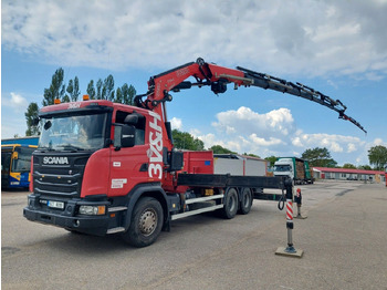 Camion plateau SCANIA G 410