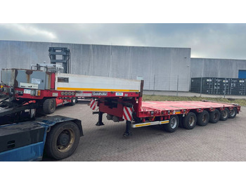 Semi-remorque plateau GOLDHOFER STZ