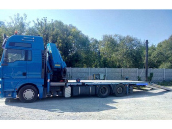 Camion plateau MAN TGA
