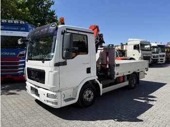 Camion grue MAN TGL 8.180