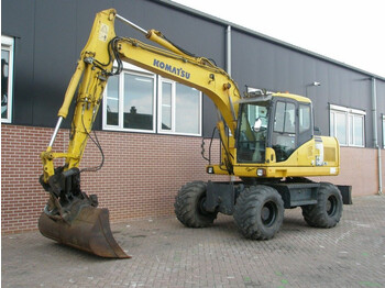 Pelle sur pneus KOMATSU PW140