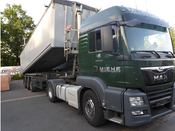 Tracteur routier MAN 18.460 Top-Zustand + 1. Hd.+ Kipphydraulik: photos 4