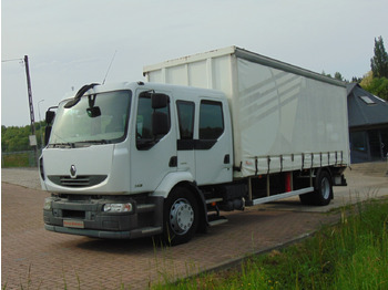 Camion à rideaux coulissants RENAULT Midlum 240