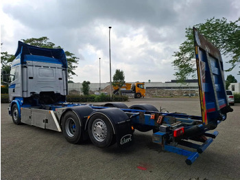 Châssis cabine Scania R580 V8 / RETARDER / LIFT+LENKACHSE / FULL-AIR / PLATFORM 2000 KG / LEATHER / AIRCO / AUTOMATIC / EURO-6 / 2014: photos 3