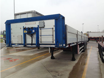 Semi-remorque plateau Viberti 13.60m Plattform + Bordwand Export 5.000: photos 1