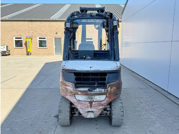 Chariot élévateur diesel Linde H35D - German Machine Side Shift Fork Positioners: photos 4