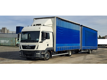 Camion à rideaux coulissants MAN TGL 8.220