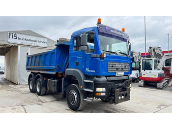 Camion benne MAN TGA 26.480 6x6 meiller tipper - euro 3: photos 3