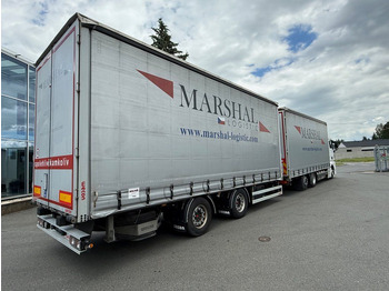 Camion à rideaux coulissants, Remorque rideaux coulissants MAN TGX24.510 EURO 6 6x2 + Wecon: photos 3