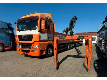 Camion plateau MAN TGX 26.480
