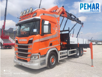 Camion plateau SCANIA R