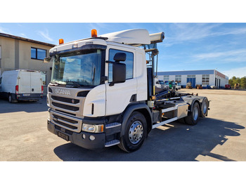 Camion ampliroll SCANIA P 410