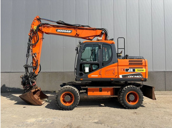 Pelle sur pneus DOOSAN DX140W-5