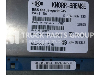 Bloc de gestion MAN TGL