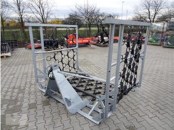 Herse à chaîne neuf Vemac Wiesenschleppe 500cm 5m hydraulisch Schleppe Egge Striegel NEU: photos 3