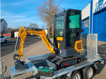 Mini pelle Minibagger BK950KS + Tieflader + Zubehör *INKL.19% MWST*BERGER KRAUS*KABINE*SOFORT!*: photos 4