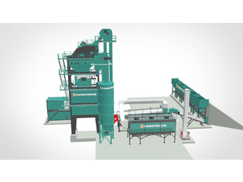 Centrale d'enrobage neuf Constmach Feste Asphaltanlagen vom Batch-Typ: photos 3