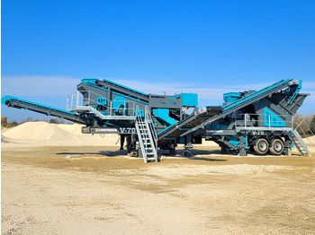 Crédit-bail Constmach Mobiler Brecher mit vertikaler Welle und einer Kapazität von 200 t/h Constmach Mobiler Brecher mit vertikaler Welle und einer Kapazität von 200 t/h: photos 3