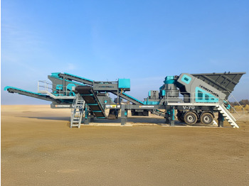 Crédit-bail Constmach Mobiler Brecher mit vertikaler Welle und einer Kapazität von 200 t/h Constmach Mobiler Brecher mit vertikaler Welle und einer Kapazität von 200 t/h: photos 1