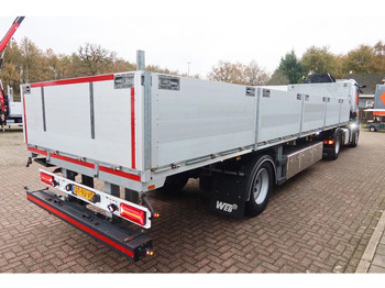 Camion grue Mercedes-Benz Actros 2133 L Trekker + Hiab Kraan met City Trailer: OT-92-VD: photos 3