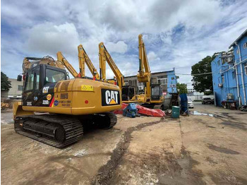 Pelle Used CAT 320 320B 320C Caterpillar Excavator with bucket Second hand: photos 5