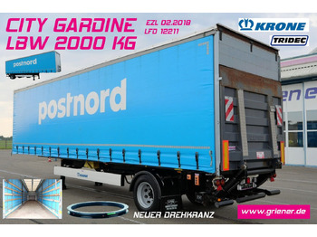 Semi-remorque rideaux coulissants KRONE