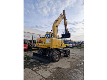 Pelle sur pneus KOMATSU PW130 ES-6K: photos 5