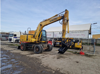 Pelle sur pneus KOMATSU PW130 ES-6K: photos 2