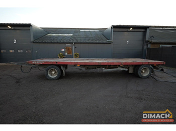 Semi-remorque plateau VAN HOOL