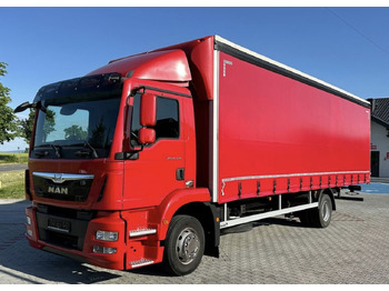 Camion à rideaux coulissants MAN TGM 15.290 / FIRANKA / 21 EUROPALET / AUTOMAT: photos 2